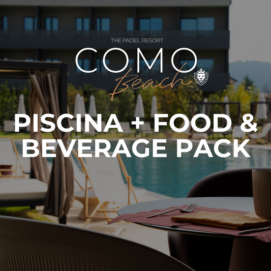 PISCINA + FOOD & BEVERAGE PACK